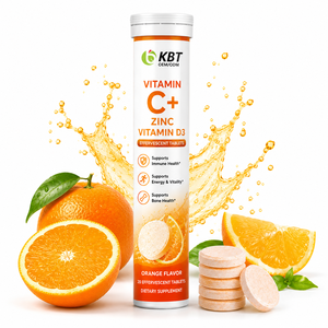 Private Label Vitamin C Plus Zinc Effervescent Tablet