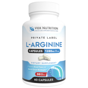 Custom Nitric Oxide L-Arginine supplement formulation