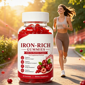 Iron Rich Gummies Child Resistant Cap Wholesale Bulk