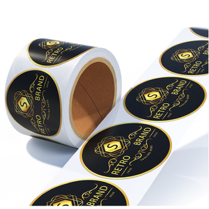 Custom Printed Gold Foil Stamping Labels