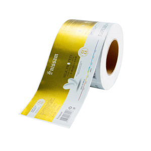 Custom Private Water Resistant Printing Roll Healthcare Supplement Label