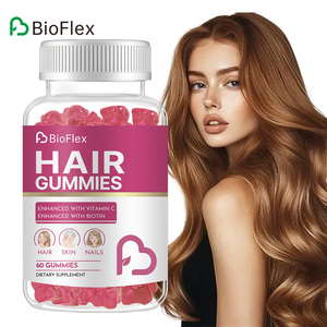 Bioflex Private Label 10000mcg Biotin Gummy Hair Multivitamin Gummies