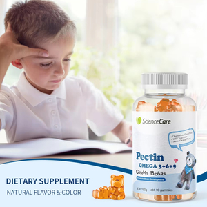 Customized Pectin Omega 369 Gummy Bears Kids Multivitamin