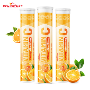 Vitamin C Effervescent Tablets With Zinc 1000 Mg Calcium Magnesium