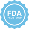 FDA disclaimer badge