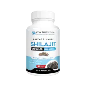Custom standardized Shilajit extract formulation
