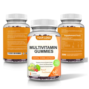 Solilan OEM Vegan Bears Women Multivitamins Gummy Halal Sugar Free